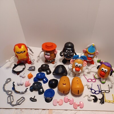 Large Lot Of Mr. Potato Head Pieces and Bodies | eBay