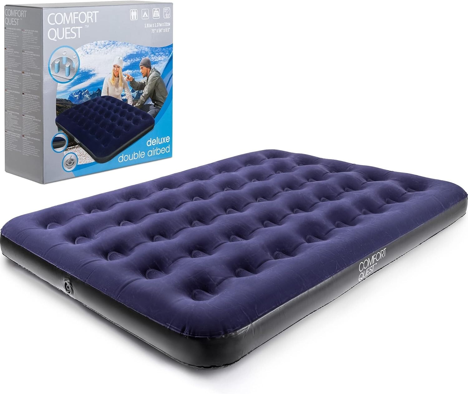 Comfort Quest 449779 Deluxe Double Airbed