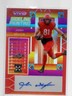 JOSH WHYLE 2023 LEAF VIVID ROOKIE SIDELINE PAINTING AUTO ROOKIE CARD #SP-JW1  /8