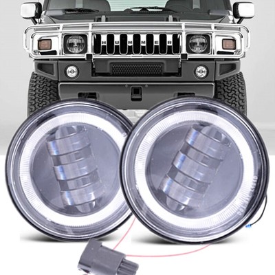 Hummer H2 Klarglas Led Tagfahrleuchten Tagfahrlichter Drl Nebelscheinwerfer Set2 Ebay