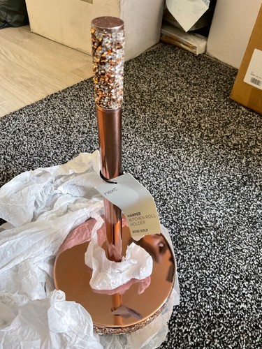 Brand NXT Harper kitchen Toilet roll holder/ Tissue Holder Rose Gold Colour - Picture 6 of 13