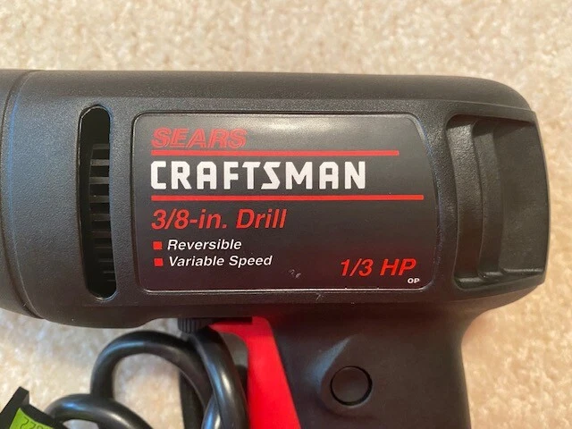 Craftsman 3.0 amp drill hot sale