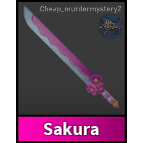 SAKURA SET (BLOSSOM + SAKURA) MM2 GODLY CHEAP!!, ROBLOX MURDER MYSTERY 2