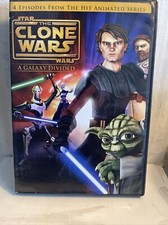 Star Wars: Clone Wars - A Galaxy Divided (DVD, 2009)