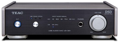 TEAC UD-301-SP: Amplifier Dual Monoral Configuration USB-DAC Reference - Black