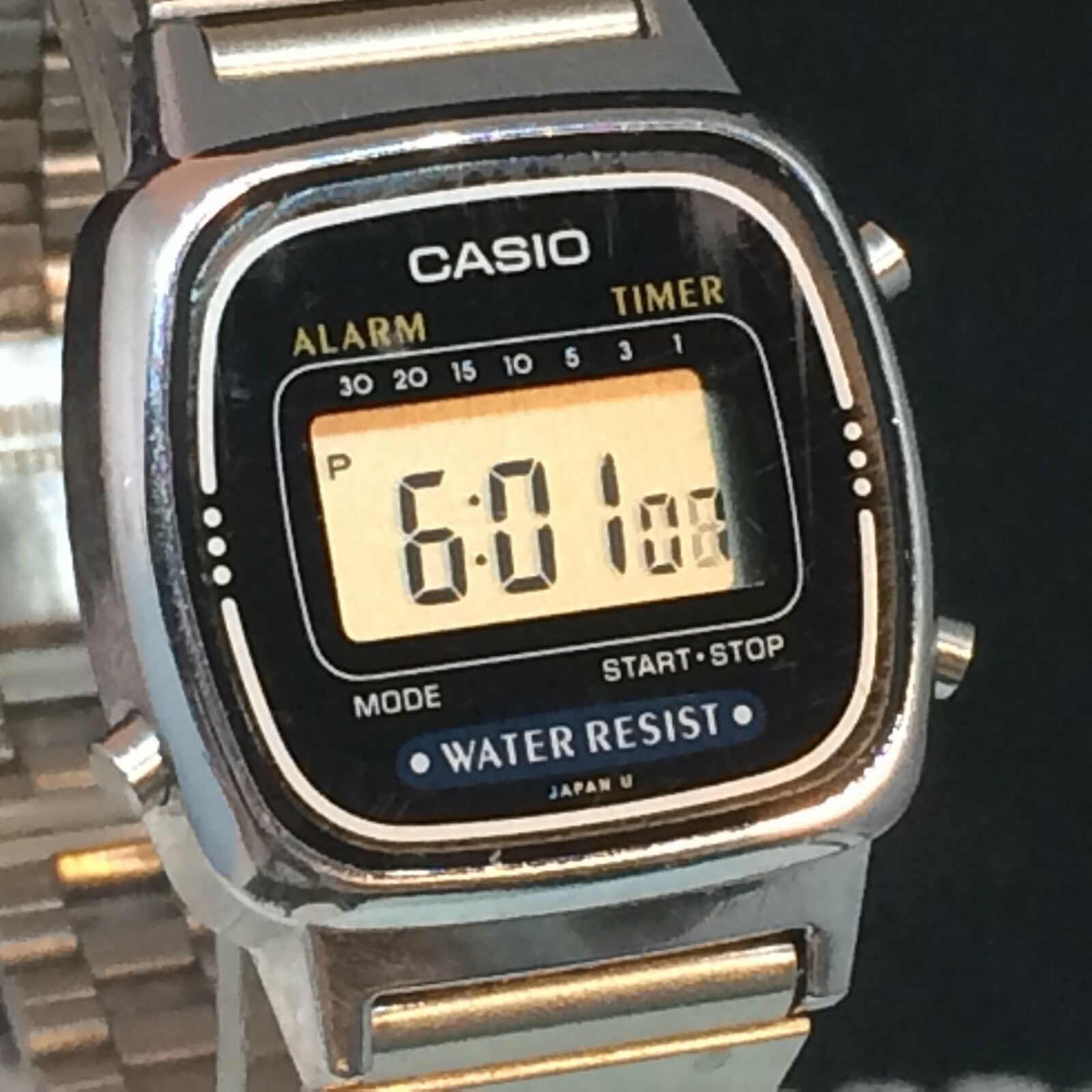 casio la670w battery type