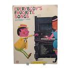 Everybodys Favorite Songs Sheet Music Song Book Pop Rock Standards Piano M14
