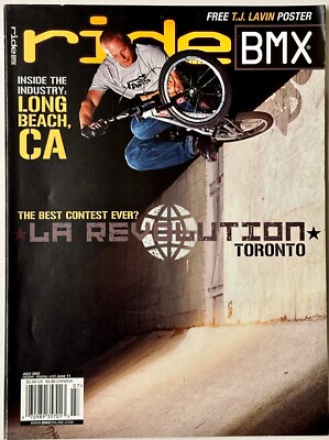 Ride BMX, Magazine July 2002, Dave Mirra, LA Revolution, Aitken, Mackay, Street