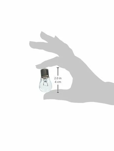 Satco S3623 12V SC Bayonet Base 12-Watt S8 Light Bulb, Clear - Image 2 of 3