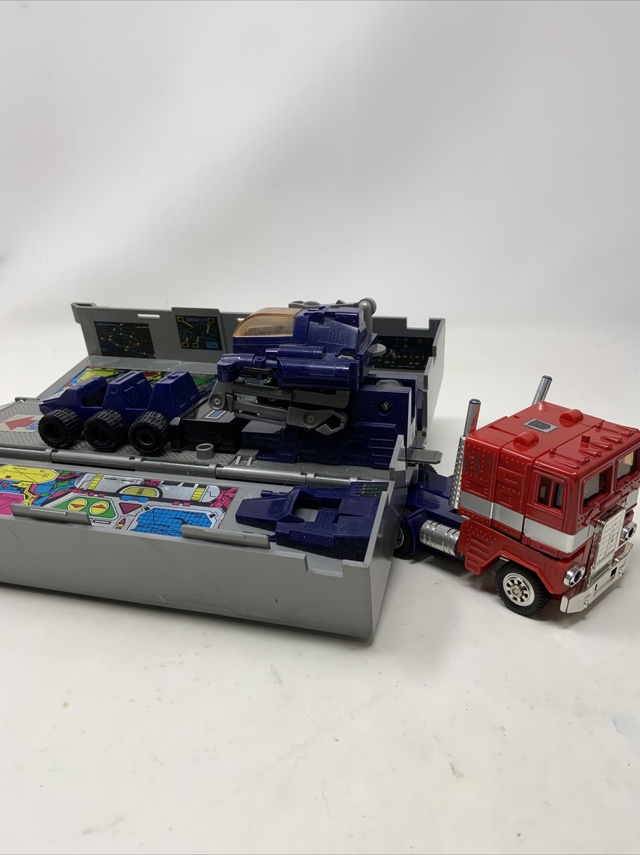g1 optimus prime with trailer