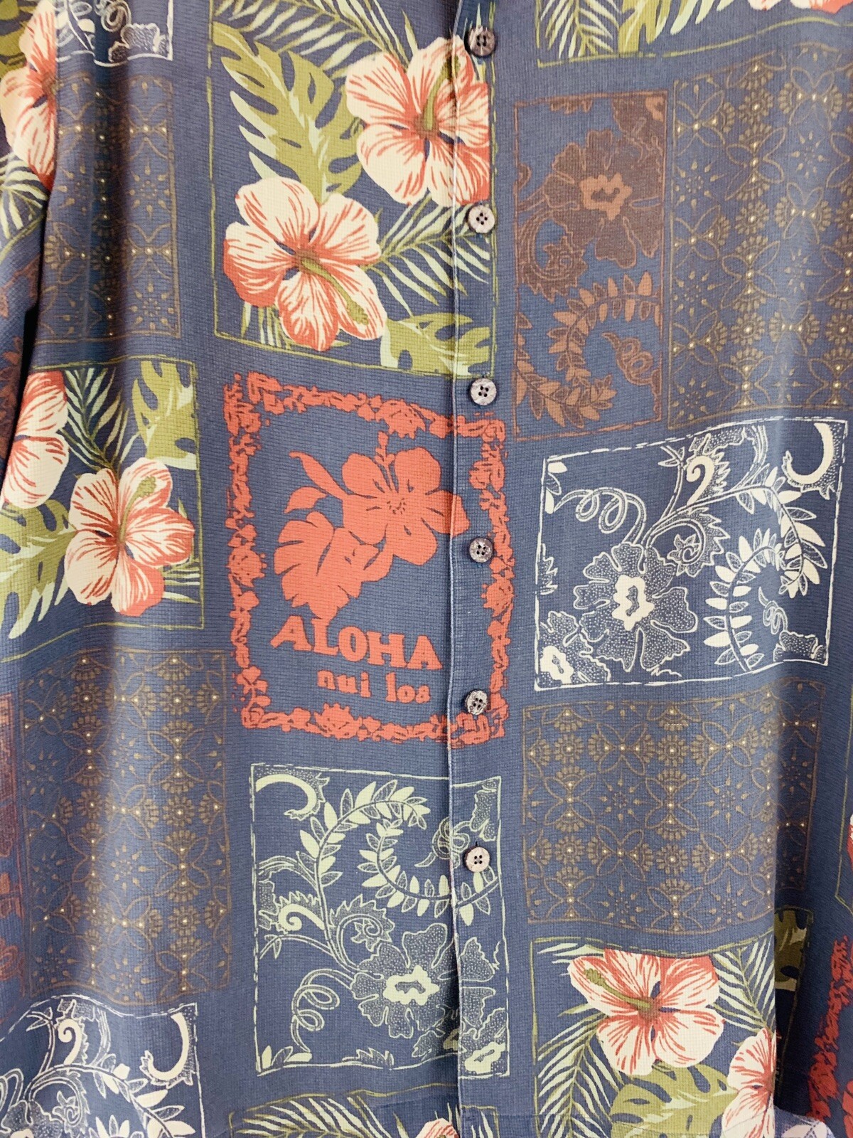 Caribbean Pineapple Men’s Retro Large Hawaiian Camp S… Gem