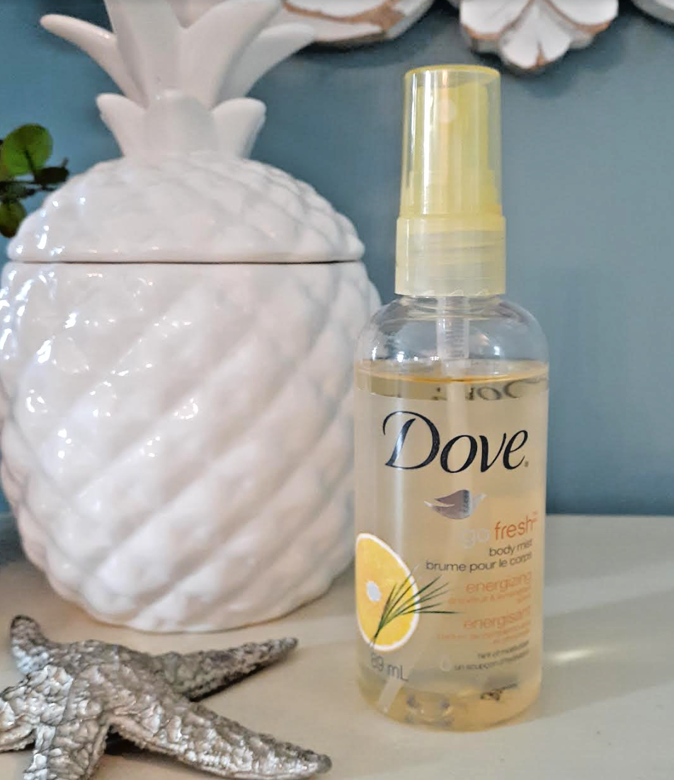 Dove Go Fresh Body Mist Energizing Grapefruit Lemongrass 89ml