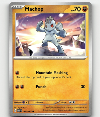 Pokemon Machop 066/165 Scarlet & Violet - 151 | eBay
