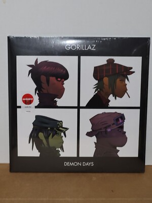 GORILLAZ DEMON DAYS Target EXCLUSIVE PURPLE VINYL 2LP Ships SEALED