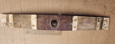 Used Wine Barrel Bung Hole Stave Local Central Coast Winery