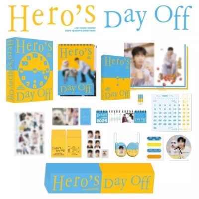 LIM YOUNG WOONG 2025 SEASON S GREETINGS/Kit+Calendar+Diary+Book+Card+Sticker+POB