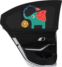 Car Window Shades for Baby, 2 Pack Car Sun Shades with UV Protection, Universal