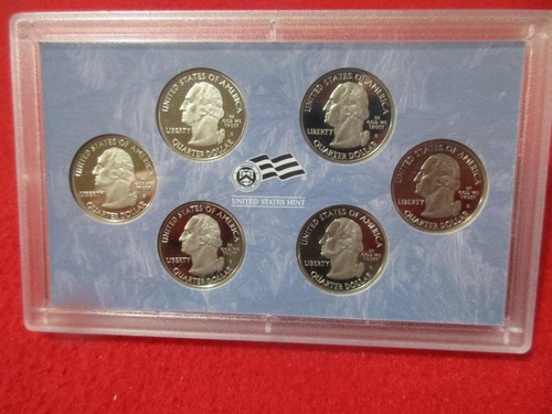 2009-S United States DC & Territories Proof Set 6 Quarters Ultra Cameos #MF-3182 - 第 3/3 張圖片