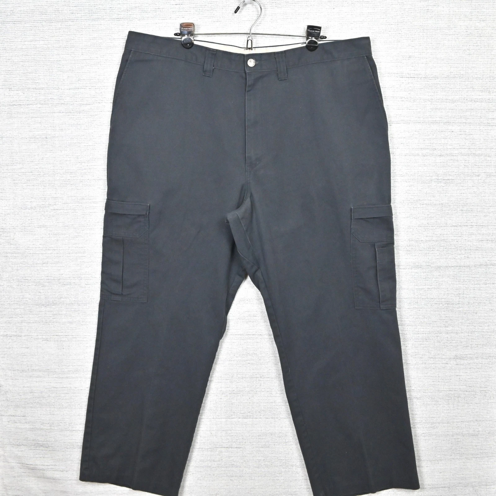 Vintage Dickies Outdoor Relaxed Fit Big Pocket Black Workwear Cargo Pants 42x30
