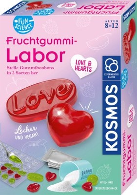 Fun Science Fruchtgummi-Labor Love & Hearts | Spiel | 4002051654344