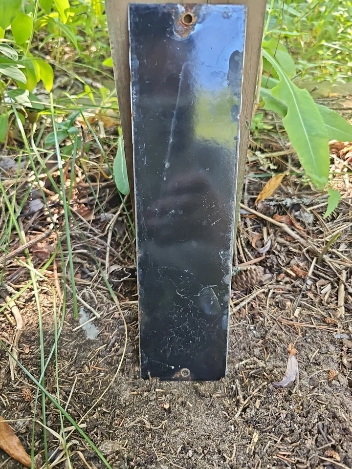 Vintage Orange Crush Sign - Drink Ice Cold Porcelain Come In Gas Pump Soda Sign! - Image 4 of 4