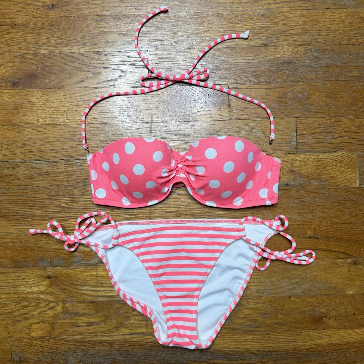 Victoria's Secret Women's Polka Dot Pink Swimwear for sale | eBay