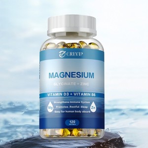 Glycinat de magnésium - Soulagement du stress et amélioration du sommeil, os & Santé musculaire