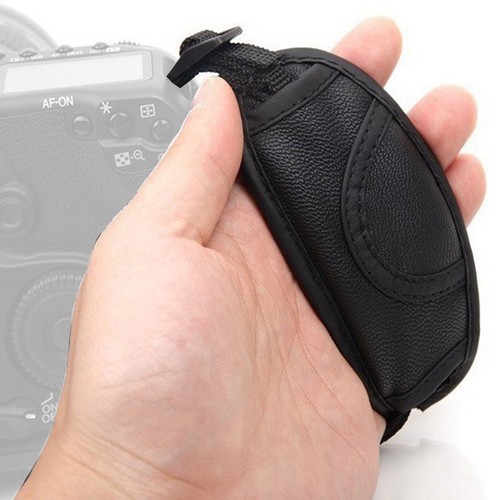 Leather Camera Wristband Non-slip Firm And Stable Large Padded Extended Use - Picture 8 of 9