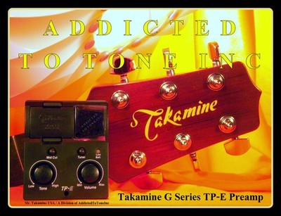 Takamine TP-E / TPE EASY  G Series Acoustic Guitar preamp / Authorized Dealer