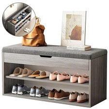 Shoe cabinet Home Entrance Cabinet Bench Storage Sitting Shoe bench household
