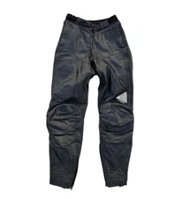 Hein Gericke Streetline Leather Armoured Motorcycle Trousers Womens 38 W32 L28