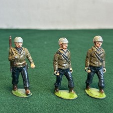 3 x 54 mm VINTAGE CHARBENS FIGURE SET 210 USA army stretcher party e5