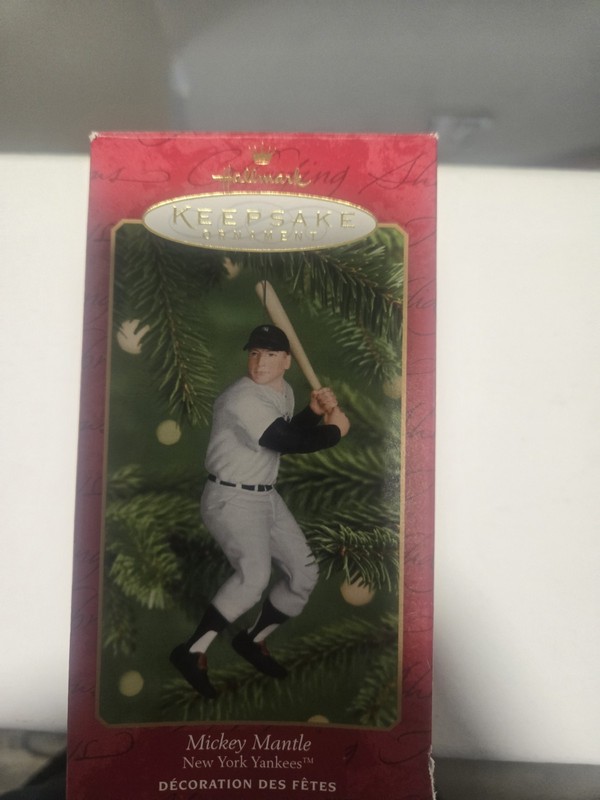 2001 hallmark mickey mantle