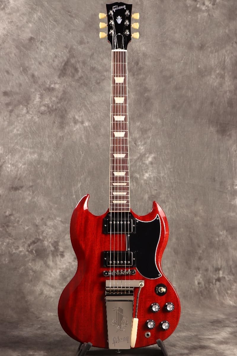 Gibson USA/SG Standard 61 Maestro Vibrola Vintage Cherry with Hard