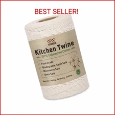 XKDOUS 476ft Butchers Cooking Twine, 100% Cotton Kitchen Twine String, 2mm Cotto