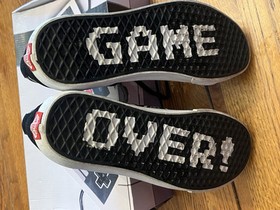 Vans Nintendo NES Controller 'GAME OVER SK8-Hi High Top Shoes Mens Size 13 Great