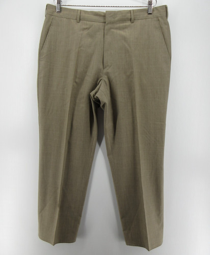 Dunhill, VINTAGE Dunhill Pants Men 37X28 Brown Wool Trousers Quiet Luxury Italy 54 L *