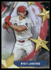 Wyatt Langford #SMLB-55 Prices | 2025 Topps Stars of MLB 
