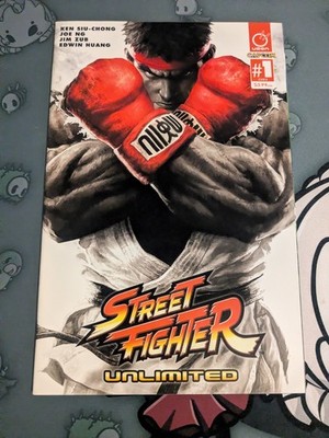 Street Fighter Unlimited #1 2015 Ryu Retailer Incentive Variant Udon Comic Book