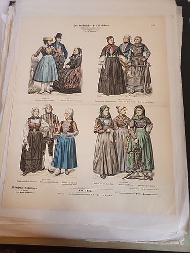 Posten 67 volle und 2 halbe Blätter Braun & Schneider München Bilderblätter Pic/Des - Bild 10 von 24