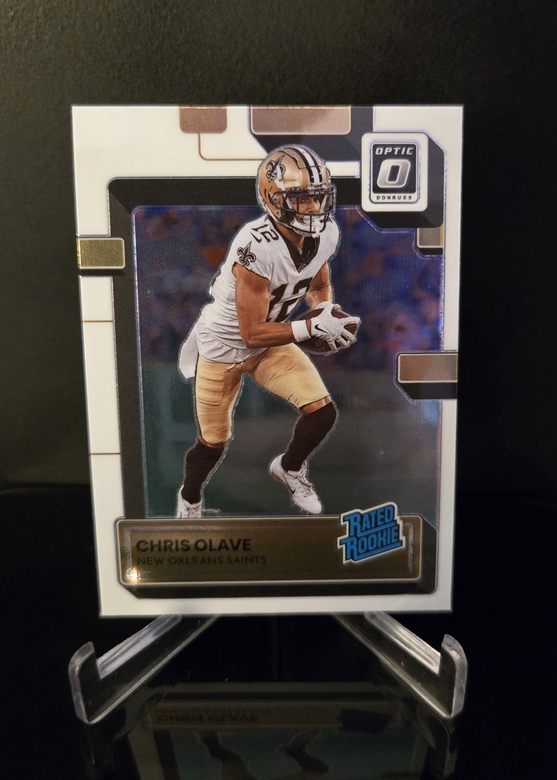 CHRIS OLAVE 🔥 2022 Panini Donruss Optic Football Rated Rookie Card No. 209