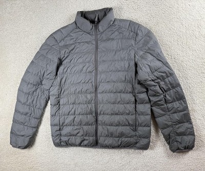 Uniqlo Down Jacket Mens Medium Lightweight Puffer Water Repellent