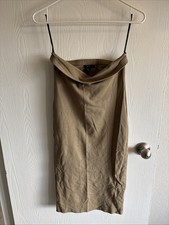 Forever 21 taupe sleeveless shift dress Size Small