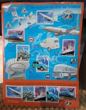 1 Bloc Feuillet BF47 Siècle au fil du timbre Transports 2002 Neuf & Petit Défaut