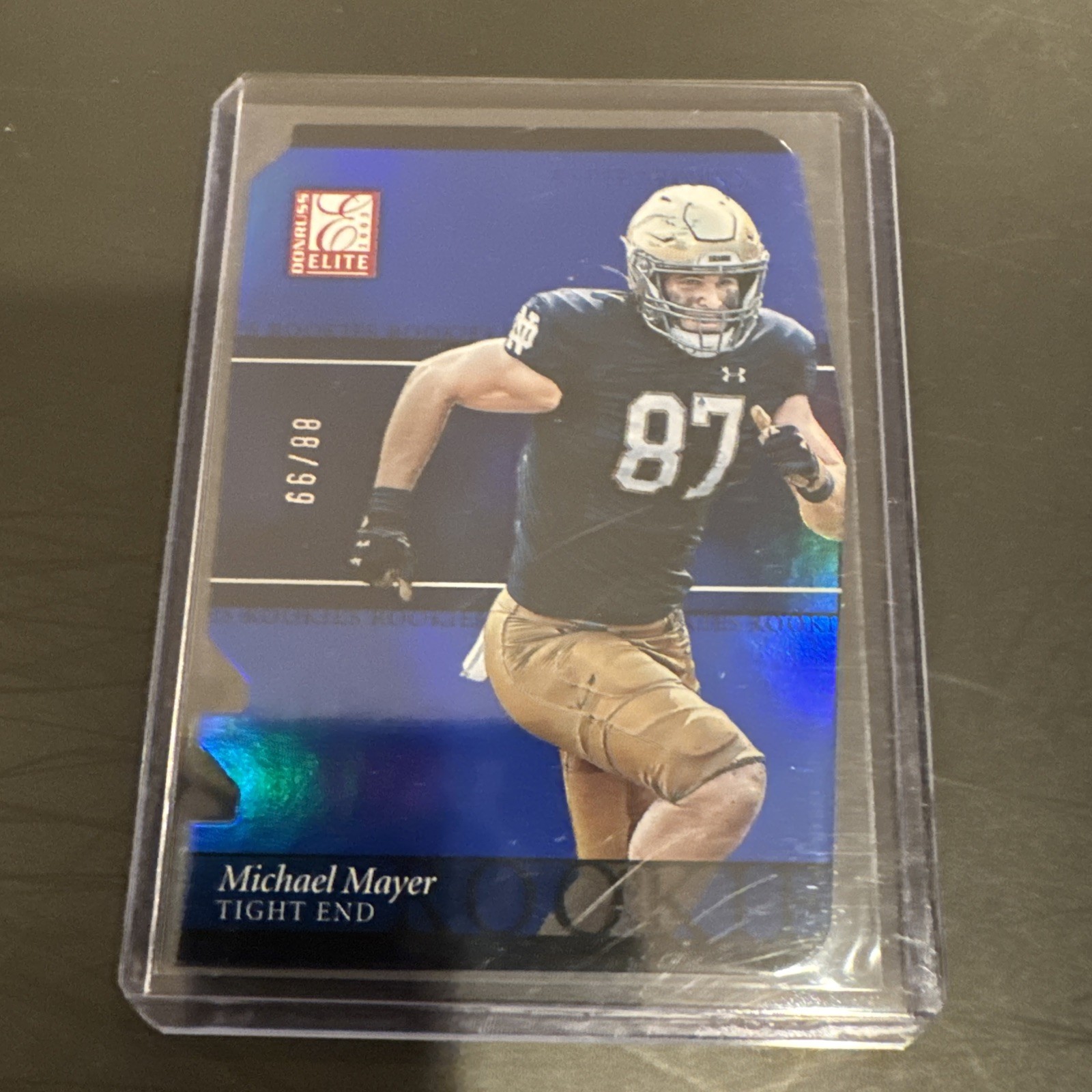 Michael Mayer Panini Donruss Elite 2003 Elite Rookies #22 Aspirations Die-Cut