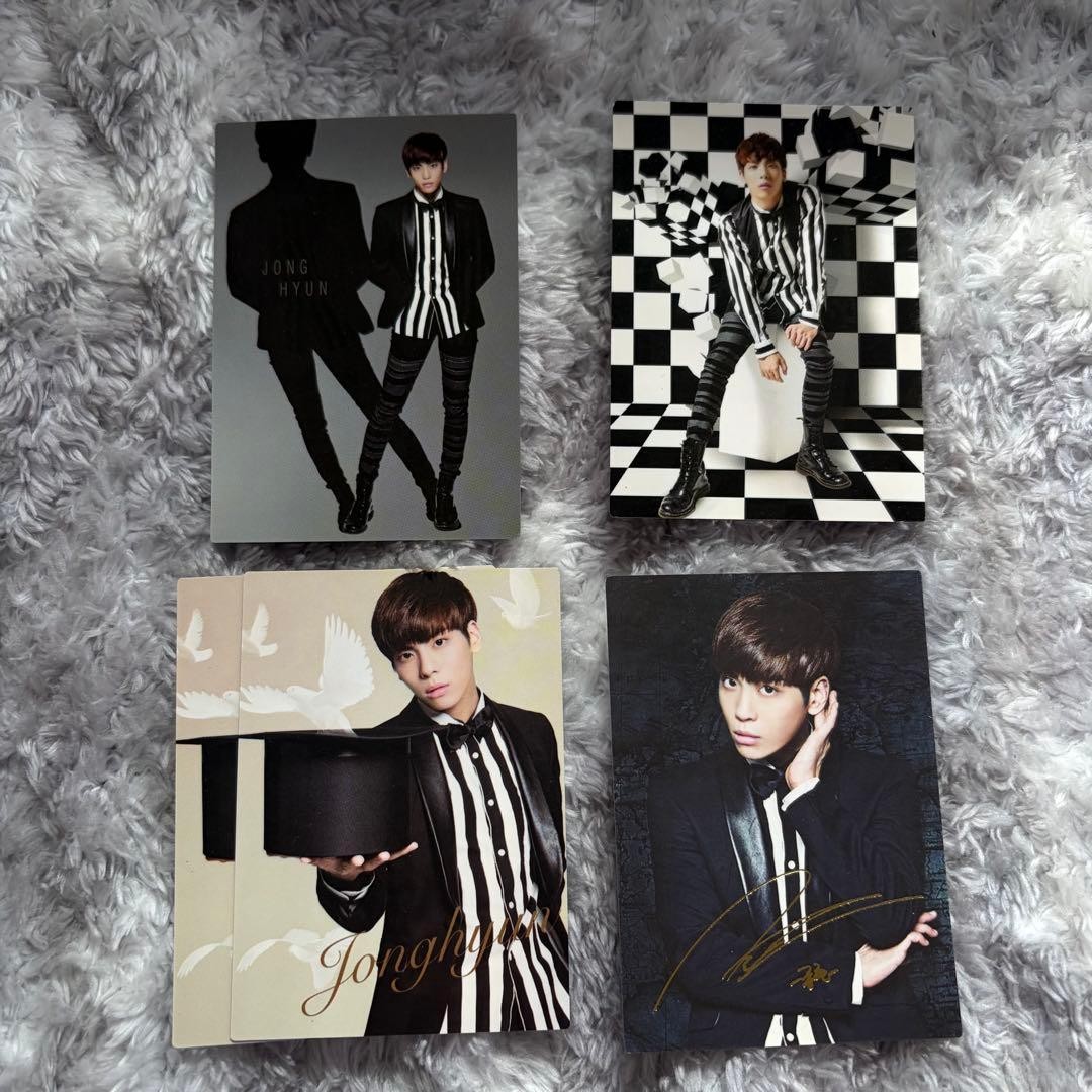 SHINee Jonghyun Photocards Set of 5 IN WONDERLAND | eBay