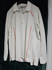 Sunderland Of Scotland Long Sleeve Golf Polo Shirt Size L