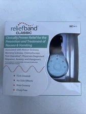 Reliefband Classic RB1.5, Drug-Free 1.5 Motion Sickness Wristband, New!