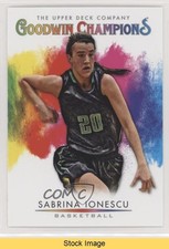 2021 Upper Deck Goodwin Champions Splash of Color Sabrina Ionescu #127 READ gy2