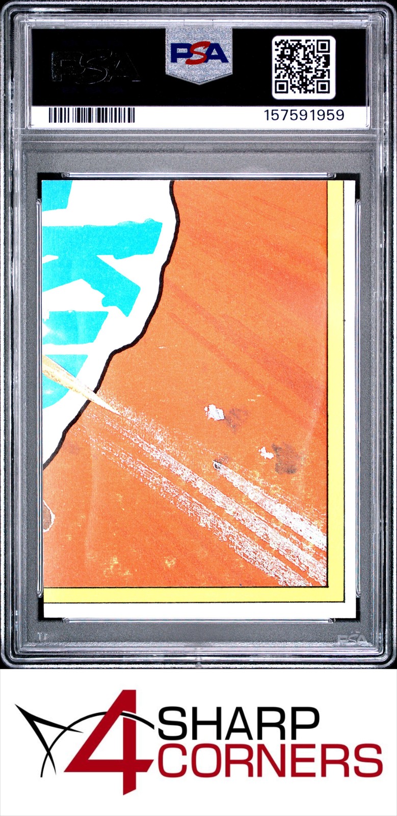 1986 GARBAGE PAIL KIDS STICKERS #249a MANY LENNY SERIES 6 PSA 9 view 2